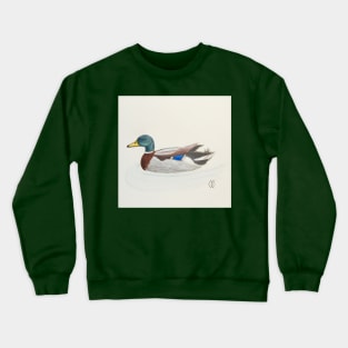 Mallard duck drake Crewneck Sweatshirt